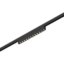 ST LUCE ST666.446.10 Магнитный трековый светильник Черный LED 1*10W 4000K 430Lm Ra>90  IP20 L196xW10xH18 24V