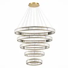 ST LUCE SL1622.313.05 Люстра подвесная Латунь/Прозрачный LED 1*285W 4000K