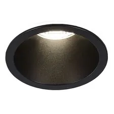 ST LUCE ST754.448.07 Светильник встраиваемый Черный LED 1*7W 4000K 560Lm Ra80 60° IP20 D60xH79 100-240V