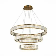 ST LUCE SL1622.303.03 Люстра подвесная Латунь/Прозрачный LED 1*122W 4000K