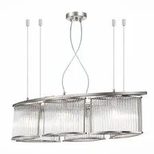 ST LUCE SL1627.103.06 Люстра подвесная Хром/Прозрачный E14 6*40W
