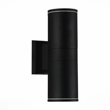 ST LUCE SL561.401.02 Светильник уличный настенный Черный/Черный LED 2*5W 4000K