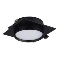 ST LUCE ST258.418.01 Светильник встраиваемый Черный GX53 1*50W IP20 L109xW109xH43 220V Без ламп
