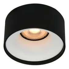 ST LUCE ST260.458.01 Светильник встраиваемый Черный GU10 1*50W IP20 D85xH104 220V Без ламп