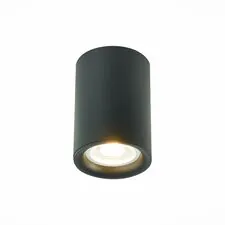 ST LUCE ST114.407.01 Светильник потолочный Черный GU10 1*50W  IP20 L65xW65xH93 220V Без ламп