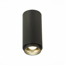 ST LUCE ST600.442.10 Светильник потолочный Zoom Черный LED 1*10W 4000K 1 000Lm Ra>80 15-60° IP20 D59xH130 17