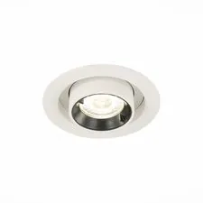 ST LUCE ST702.238.12 Светильник встраиваемый Белый LED 1*12W 3000K 900Lm Ra80 24° IP20 D90xH92 180-240V