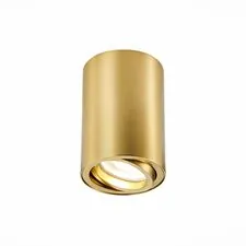 ST LUCE ST108.207.01 Светильник потолочный Золотистый GU10 1*50W  IP20 D70xH100 220V Без ламп