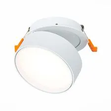 ST LUCE ST651.538.14 Встраиваемый поворотный светильник Белый LED 1*14W 3000K 1 100Lm Ra>90 120° IP20 D105xH