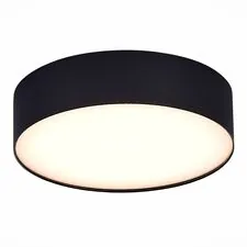 ST LUCE ST606.432.27 Светильник потолочный Черный LED 1*27W 3000K 2 430Lm Ra>90 120° IP20 D220xH55 185-265V