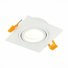 ST LUCE ST251.508.01 Светильник встраиваемый Белый GU10 1*50W  IP20 L92xW92xH27 220V Без ламп