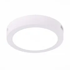 ST LUCE ST112.532.12 Светильник настенно-потолочный Белый LED 1*12W 3000K 715Lm Ra80 120° IP20 D160xH28 90-2