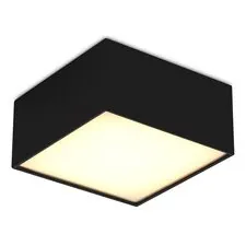 ST LUCE ST608.432.12 Светильник потолочный Черный LED 1*12W 3000K 1 080Lm Ra>90 120° IP20 L120xW120xH55