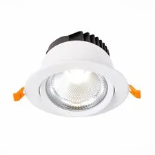 ST LUCE ST211.548.15.36 Светильник встраиваемый Белый LED 1*15W 4000K 1 125Lm Ra80 36° IP20 D109xH65 220-240V
