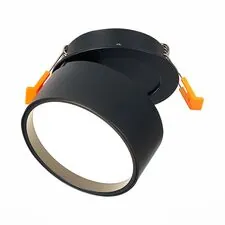 ST LUCE ST651.448.09 Встраиваемый поворотный светильник Черный LED 1*9W 4000K 720Lm Ra>90 120° IP20 D85xH68