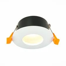 ST LUCE ST213.508.01 Светильник встраиваемый Белый GU10 1*50W  IP44 D84xH50 220V Без ламп