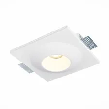 ST LUCE ST253.508.01 Светильник встраиваемый из гипса Белый GU10 1*50W  IP20 L220xW220xH58 180-240V Без ламп