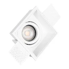 ST LUCE ST262.518.01 Светильник встраиваемый. Белый GU10 1*50W IP20 L91,5xW91,5xH5,2 220V Без ламп