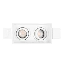 ST LUCE ST262.518.02 Светильник встраиваемый. Белый GU10 2*50W IP20 L91,5xW17,2xH5,2 220V Без ламп