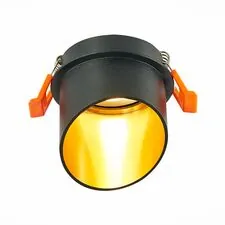 ST LUCE ST214.408.01 Светильник встраиваемый Черный GU10 1*50W  IP20 L68xW68xH68 220V Без ламп