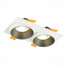 ST LUCE ST206.528.02 Светильник встраиваемый Белый GU10 2*50W  IP20 L175xW92xH38 220V Без ламп
