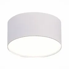 ST LUCE ST606.542.12 Светильник потолочный Белый LED 1*12W 4000K 1 080Lm Ra>90 120° IP20 D120xH55 185-265V