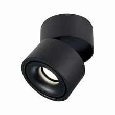 ST LUCE ST652.442.12 Светильник потолочный Черный LED 1*12W 4000K 1 000Lm Ra>90 36° IP20 D100xH105 170-240V