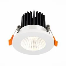 ST LUCE ST704.538.10 Светильник встраиваемый Белый LED 1*10W 3000K 900Lm Ra>90 38° IP20 D80xH60 170-240V