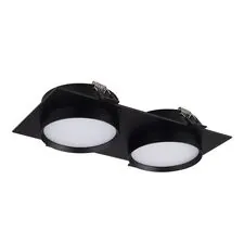 ST LUCE ST258.408.02 Светильник встраиваемый Черный GX53 2*50W IP20 L220xW109xH43 220V Без ламп