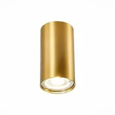 ST LUCE ST110.207.01 Светильник потолочный Золотистый GU10 1*50W  IP20 D54xH100 220V Без ламп