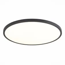ST LUCE ST601.432.18 Светильник потолочный Черный LED 1*18W 3000K 1 620Lm Ra>90 120° IP20 D225xH25 180-240V
