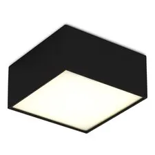 ST LUCE ST608.442.12 Светильник потолочный Черный LED 1*12W 4000K 1 080Lm Ra>90 120° IP20 L120xW120xH55 180
