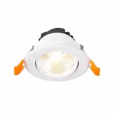 ST LUCE ST211.548.08.36 Светильник встраиваемый Белый LED 1*8W 4000K 640Lm Ra80 36° IP20 D86xH50 220-240V