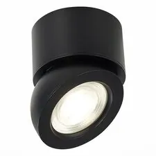 ST LUCE ST654.442.10 Светильник потолочный Черный LED 1*10W 4000K 850Lm Ra>90 38° IP20 D95xH96 180-240V