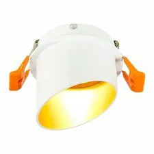 ST LUCE ST214.508.01 Светильник встраиваемый Белый GU10 1*50W  IP20 L68xW68xH68 220V Без ламп