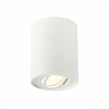 ST LUCE ST108.517.01 Светильник потолочный Белый GU10 1*50W  IP20 D98xH124 220V Без ламп