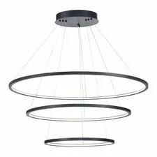 ST LUCE ST603.443.114 Светильник подвесной Черный/Белый LED 1*114W 4000K