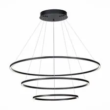 ST LUCE ST605.443.114 Светильник подвесной Черный/Белый LED 1*114W 4000K