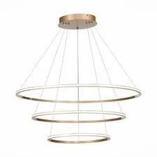 ST LUCE ST604.243.114 Светильник подвесной Золотистый/Белый LED 1*114W 4000K