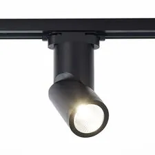 ST LUCE ST650.446.10 Светильник трековый Черный LED 1*10W 4000K 800Lm Ra>90 38° IP20 D60xH190 165-265V