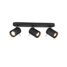 ST LUCE SL597.401.03 Спот Черный, Хром/Черный GU10 LED 3*3W