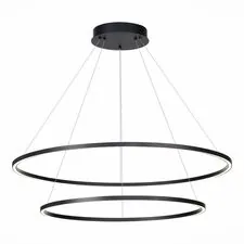 ST LUCE ST605.443.91 Светильник подвесной Черный/Белый LED 1*91W 4000K