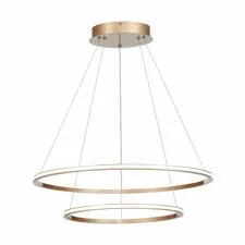 ST LUCE ST604.243.56 Светильник подвесной Золотистый/Белый LED 1*56W 4000K