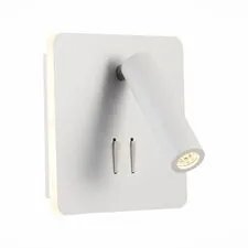 ST LUCE SL1586.531.01 Светильник настенный Белый LED 1*9W 3000K 624Lm Ra>80  IP20 L-xW140xH140 170-240V