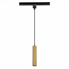 ST LUCE ST151.306.01 Светильник трековый Черный GU10 1*50W IP20 D54xH290 220V Без ламп