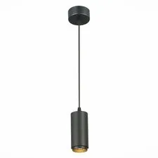 ST LUCE ST600.433.10 Светильник подвесной Zoom Черный LED 1*10W 3000K 1 000Lm Ra>80 15-60° IP20 D59xH130 170