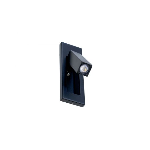 Donolux DL18436/F Black Встраиваемый светодиодный светильник