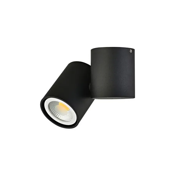 Donolux A1594Black/RAL9005 Накладной/поворотный алюминиевый светильник под сменную лампу, изображение 4