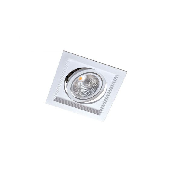 Donolux DL18893/01 White SQ Встраиваемый светодиодный светильник,15Вт