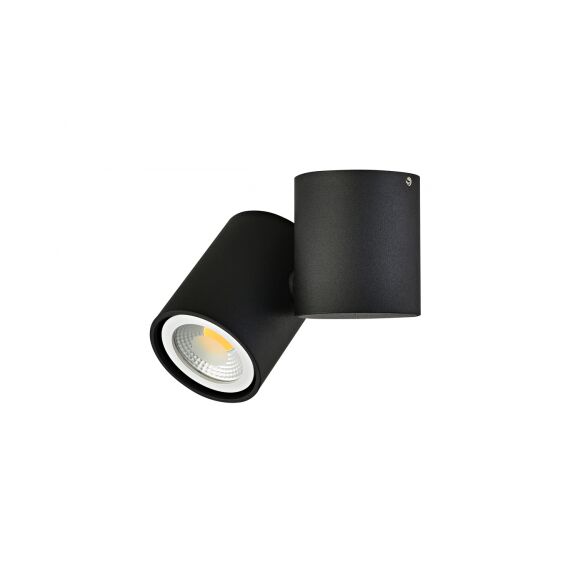 Donolux A1594Black/RAL9005 Накладной/поворотный алюминиевый светильник под сменную лампу